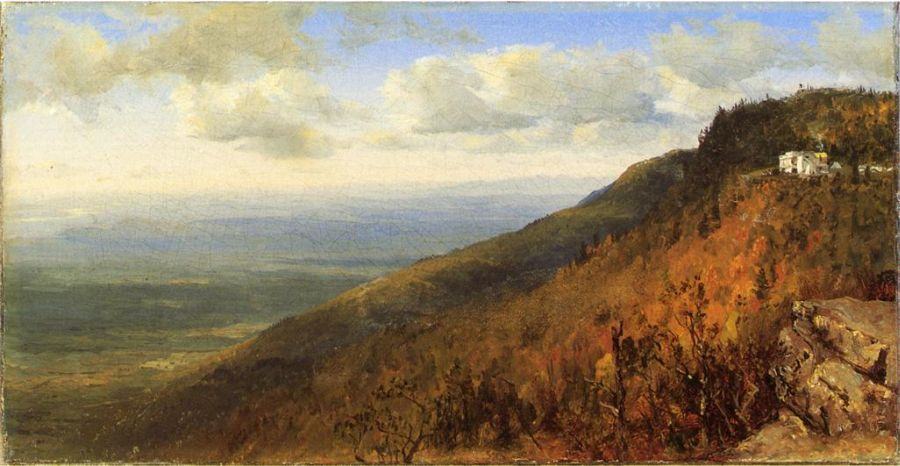 Sanford Robinson Gifford A Sketch from North Mountain, In the Catskills